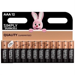 Battery AAA (Pkt12) S5939 Duracell